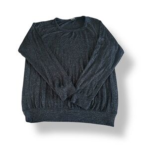 [Buffalo David Bitton] Heathered Black Lightweight Sweater